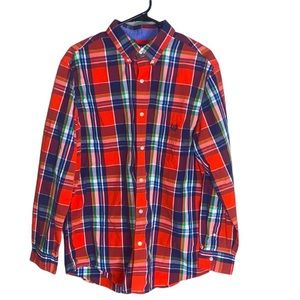 Chaps, Button Front Shirt, Size L